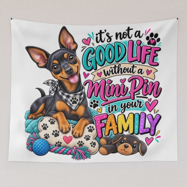 Item preview, Its not a good life Mini Pin designed and sold by SaikoDesigns.
