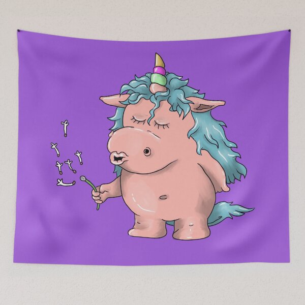 Item preview, Happy Unicorn designed and sold by AyseAkcay.