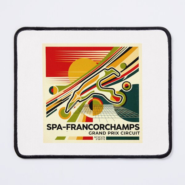 Item preview, Where Speed Becomes Timeless Art Spa Francorchamps Belgium #1 designed and sold by Helios Be. Lavsh.