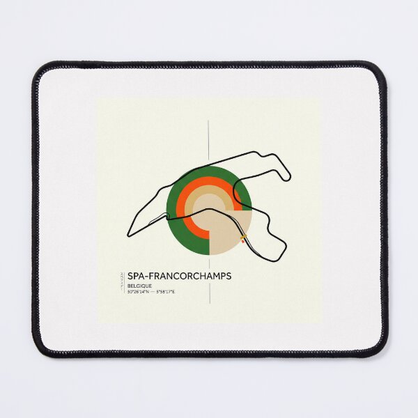 Item preview, Where Speed Becomes Timeless Art Spa Francorchamps Belgium #2 designed and sold by Helios Be. Lavsh.