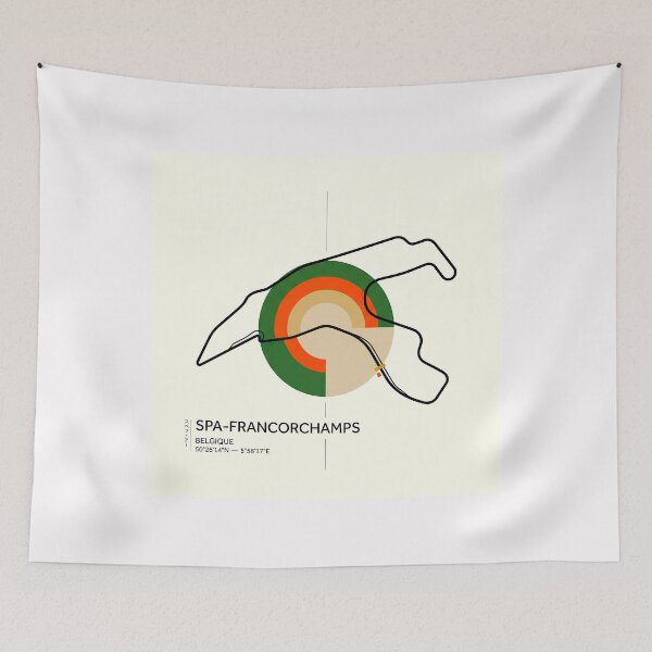 Item preview, Where Speed Becomes Timeless Art Spa Francorchamps Belgium #2 designed and sold by Helios Be. Lavsh.