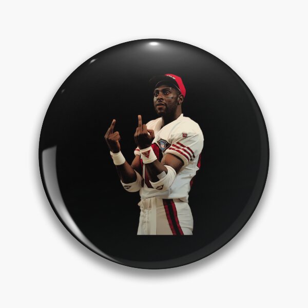 Item preview, Memem Middle Finger Jerry Rice White designed and sold by SpakCoven.