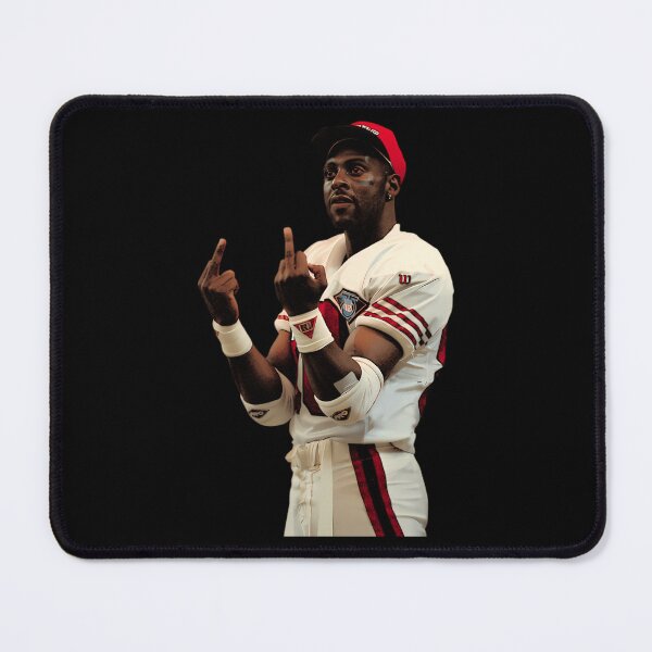 Item preview, Memem Middle Finger Jerry Rice White designed and sold by SpakCoven.