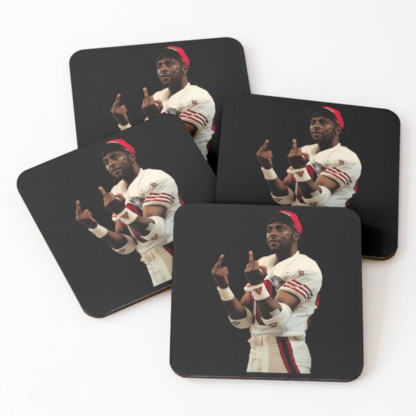 Item preview, Memem Middle Finger Jerry Rice White designed and sold by SpakCoven.