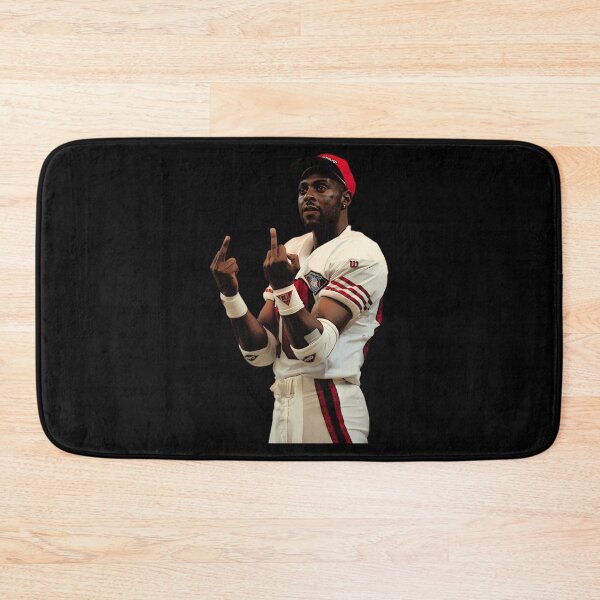 Item preview, Memem Middle Finger Jerry Rice White designed and sold by SpakCoven.