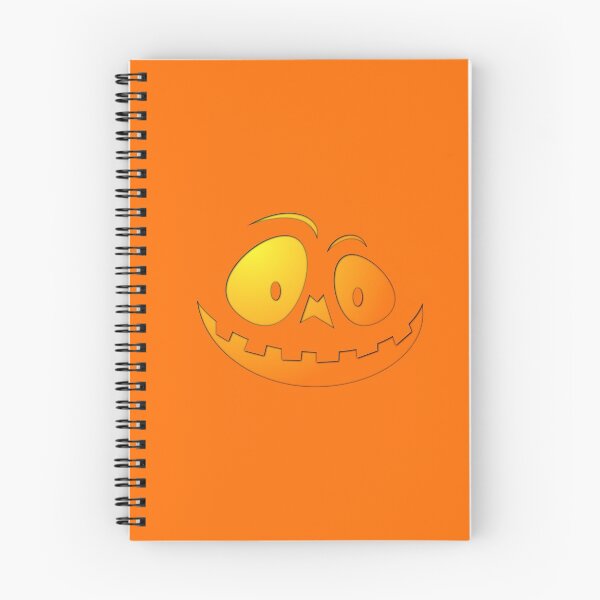 Item preview, Cheeky Pumpkin Face on Dark Pumpkin Orange designed and sold by Creepyhollow.