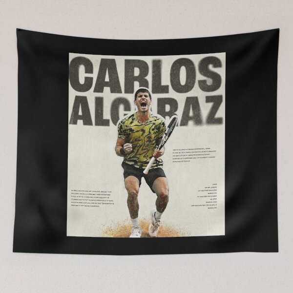 Item preview, Carlos Alcaraz designed and sold by fnsdjfnsidjdns.