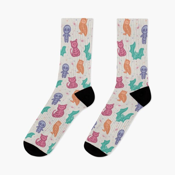 Item preview, Pastel cute skeletons designed and sold by CraftyElf.