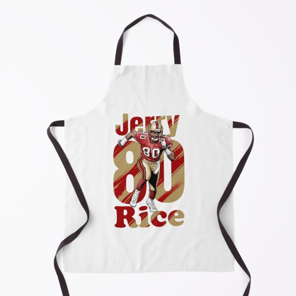 Item preview, Jerry Rice 80 Retro San Francisco Football Art designed and sold by SpakCoven.