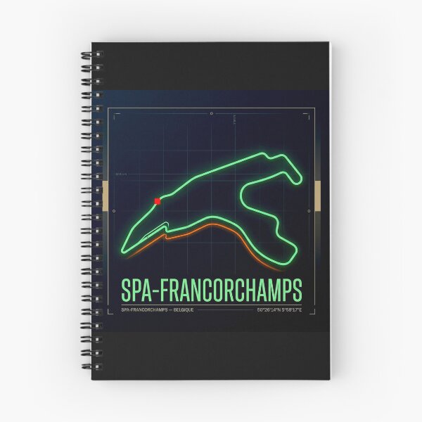 Item preview, Where Speed Becomes Timeless Art Spa Francorchamps Belgium #3 designed and sold by Helios Be. Lavsh.
