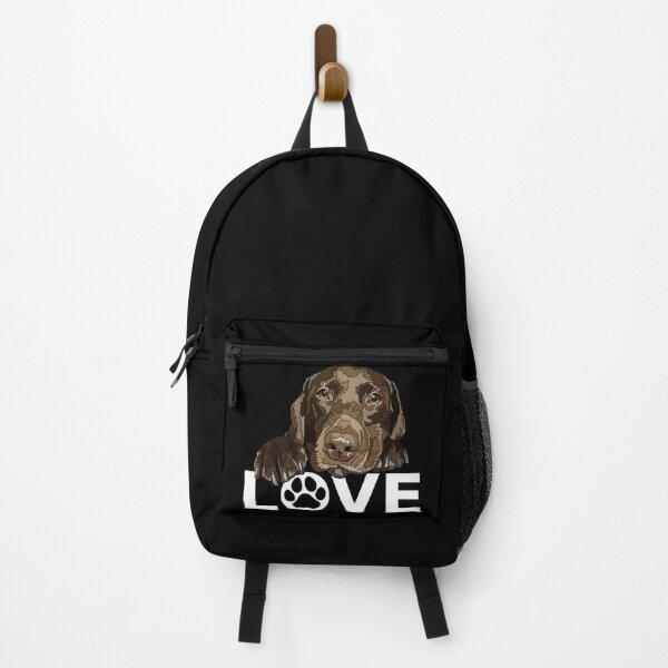 Item preview, Chocolate Labrador Love Puppy Dog designed and sold by Just-Arts-4U.