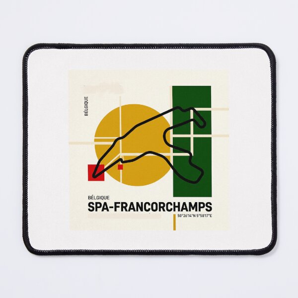 Item preview, Where Speed Becomes Timeless Art Spa Francorchamps Belgium #4 designed and sold by Helios Be. Lavsh.