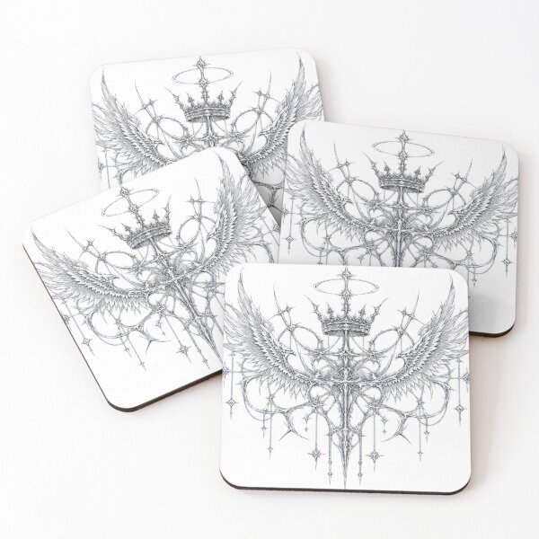 Item preview, crown wings cyberangel design y2k designed and sold by julie1101.