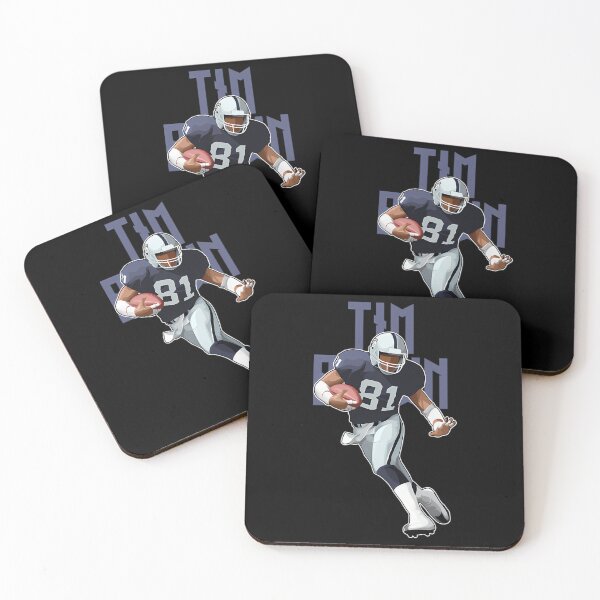 Item preview, Tim Brown Runs With The Ball 81 Bold designed and sold by SpakCoven.