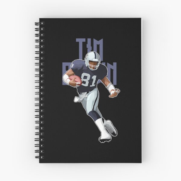 Item preview, Tim Brown Runs With The Ball 81 Bold designed and sold by SpakCoven.