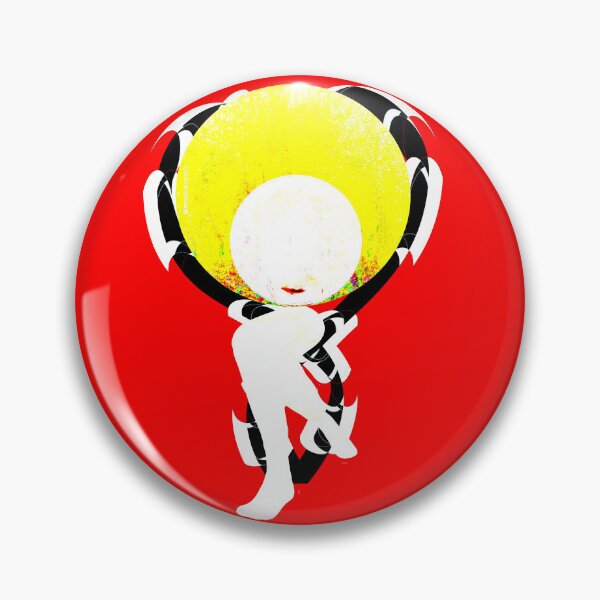 Item preview, Minimalist Pop Art Figure - Bold Red and Yellow Surreal Illustration designed and sold by MAMA.art.Rio <Marsailhe_Milward>.