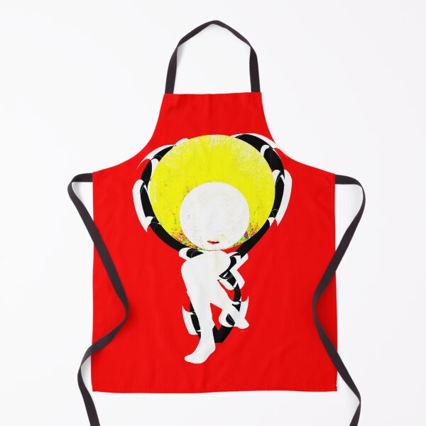 Item preview, Minimalist Pop Art Figure - Bold Red and Yellow Surreal Illustration designed and sold by MAMA.art.Rio <Marsailhe_Milward>.
