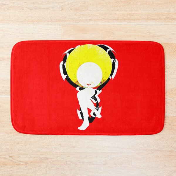 Item preview, Minimalist Pop Art Figure - Bold Red and Yellow Surreal Illustration designed and sold by MAMA.art.Rio <Marsailhe_Milward>.