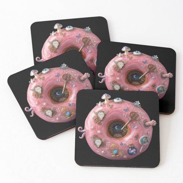 Item preview, Pink Donut and Magical Objects designed and sold by snoWorkshop.