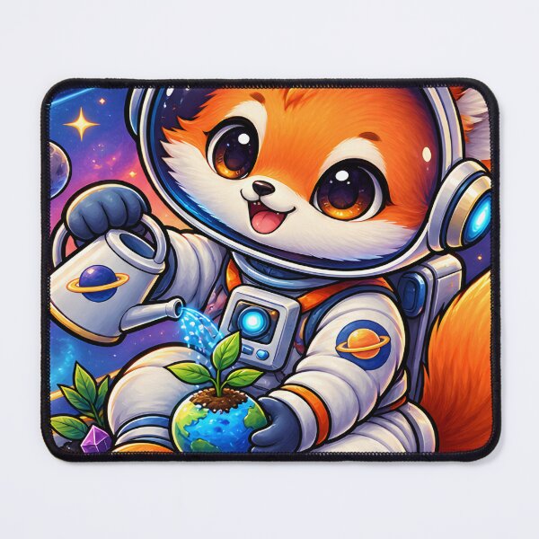 Item preview, Cute Space Fox Astronaut In Galaxy Coffee Cup Art designed and sold by DailySparks.