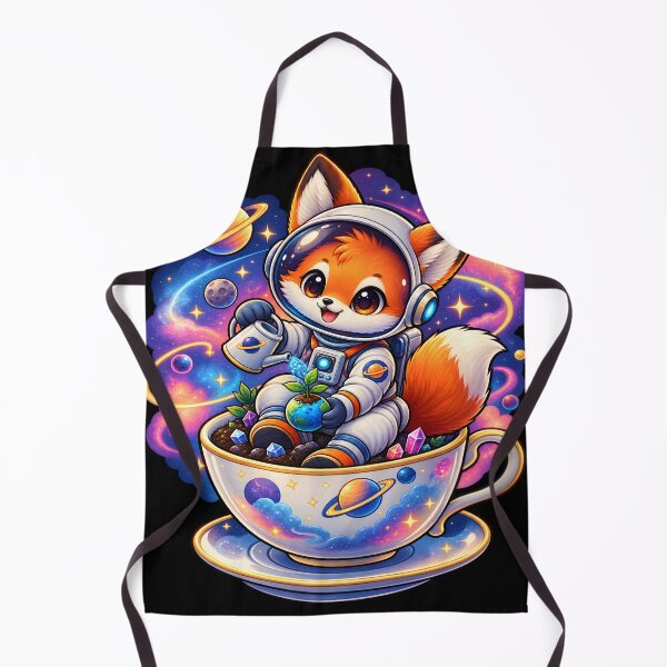 Item preview, Cute Space Fox Astronaut In Galaxy Coffee Cup Art designed and sold by DailySparks.