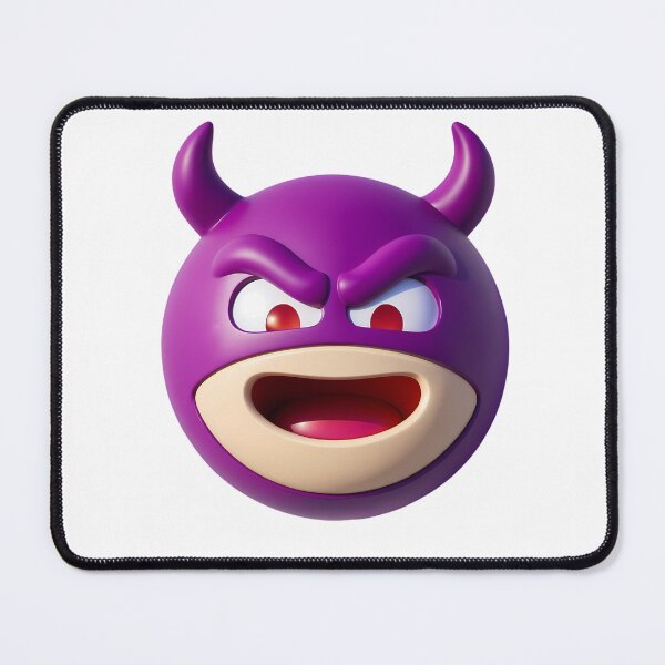 Item preview, purple devil emoji designed and sold by GennyBunny.