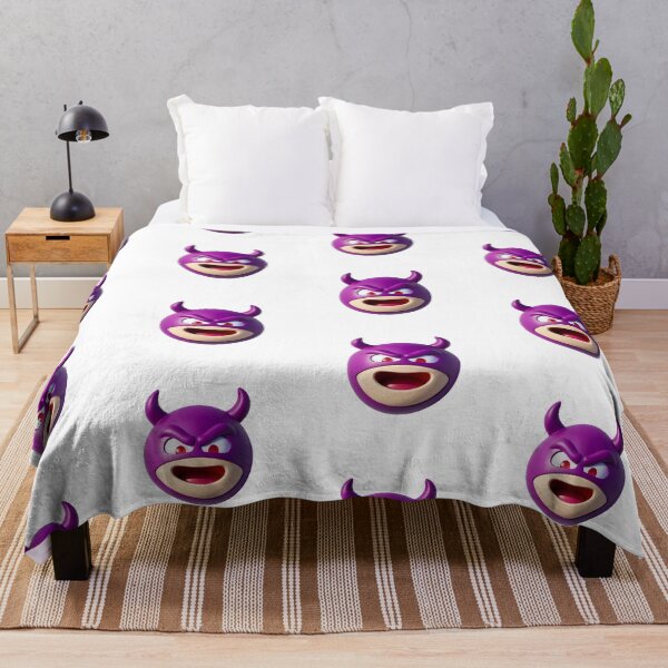 Item preview, purple devil emoji designed and sold by GennyBunny.