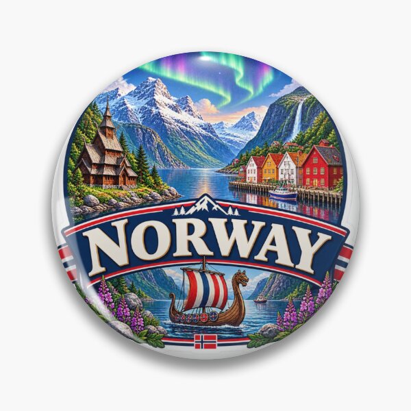 Item preview, Norway designed and sold by StackedPixels.