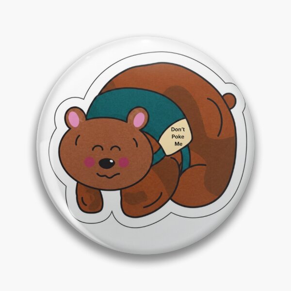 Item preview, Don’t Poke the Bear designed and sold by Wildflower Sea Garden Studio.