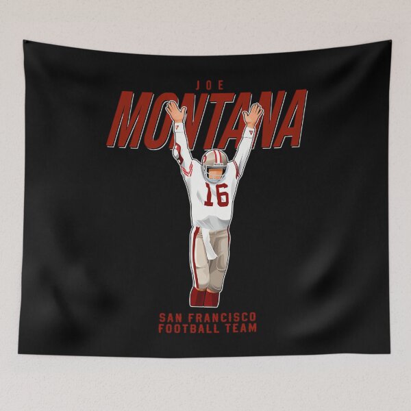 Item preview, Joe Montana Waves 16 San Francisco Football Team designed and sold by SpakCoven.