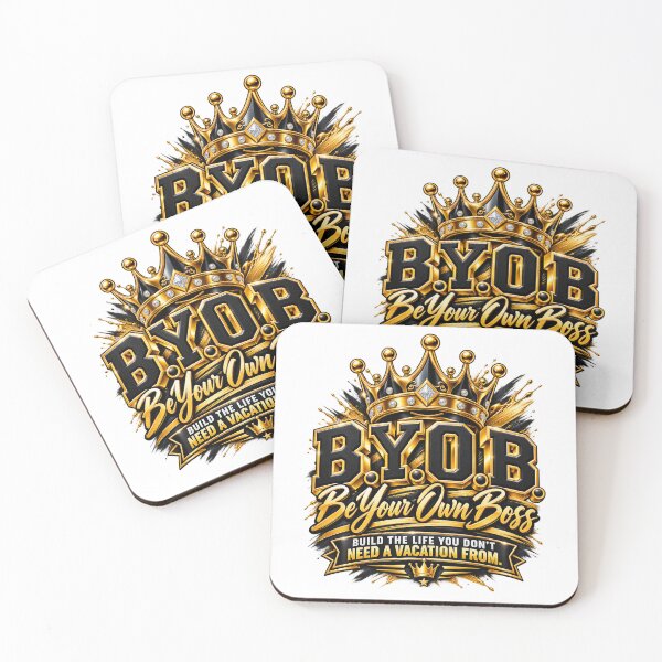 Item preview, B.Y.O.B. Be Your Own Boss – Entrepreneur Motivation designed and sold by BilcoStillbaze.