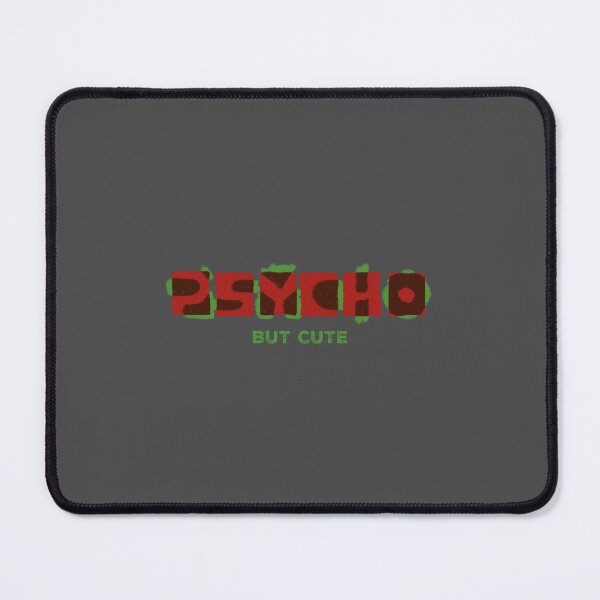 Item preview, Psycho but cute – red designed and sold by THE MURMUR.