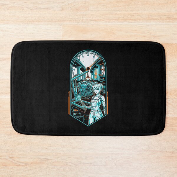 Item preview, Cyberpunk Anime Mechanic Girl Engine Swap RB26 JDM Tachometer Aesthetic designed and sold by mood-draftsman.