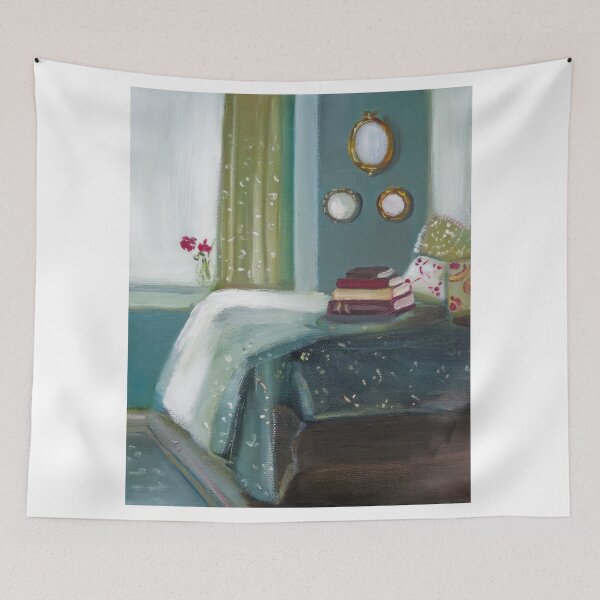 Item preview, Janet Hill – Vintage Whimsical Woman in an Enchanted Garden designed and sold by graydaysr.