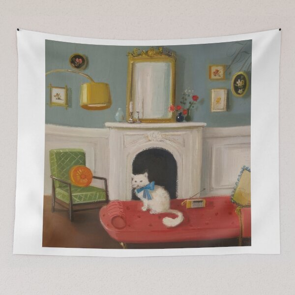 Item preview, Janet Hill – Vintage Whimsical Woman in an Enchanted Garden designed and sold by graydaysr.