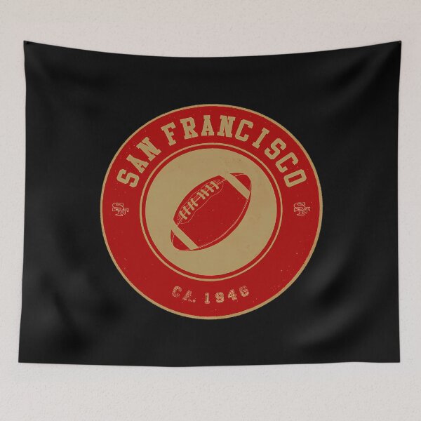 Item preview, San Francisco Football Vintage Logo Red designed and sold by SpakCoven.