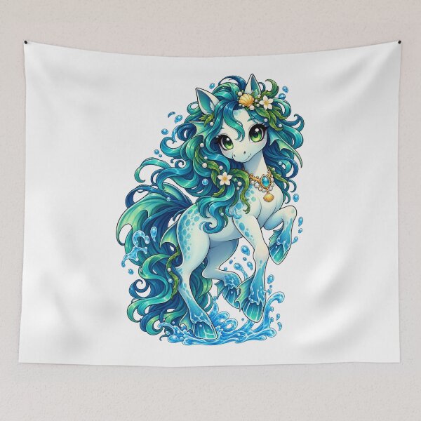 Item preview, Kawaii Water Kelpie designed and sold by Oddity Anvil.