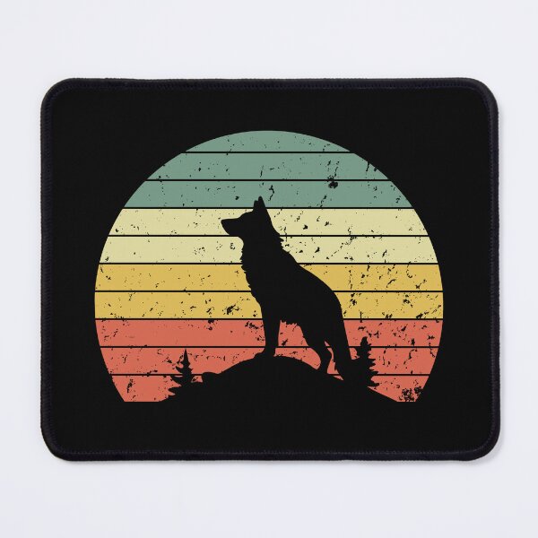 Item preview, Coyote Retro Sunset designed and sold by monika-arthing.