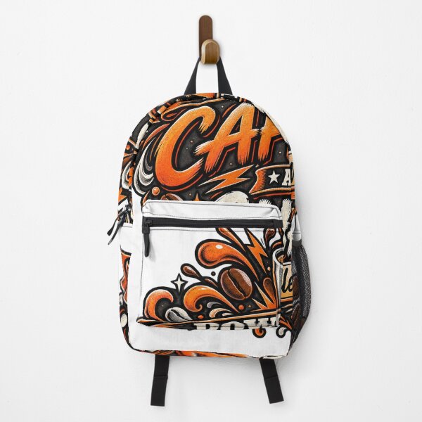 Item preview, Powered By Caffeine And Chaos Coffee Design designed and sold by InkroarCo.
