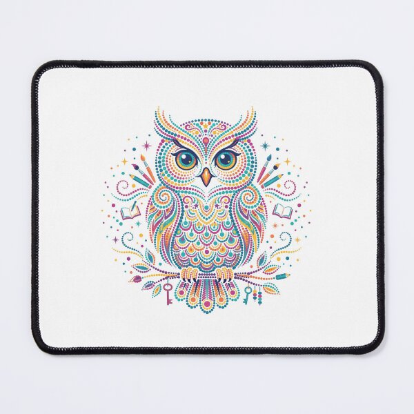 Item preview, Wise Owl Dot Art designed and sold by Meadowmood.