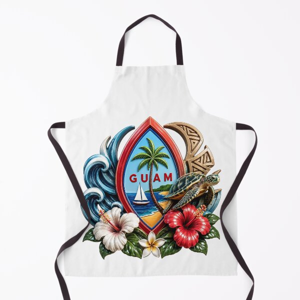 Item preview, Island Guardian of Guåhan: Tropical Legacy Crest designed and sold by BlissBlvdShop.
