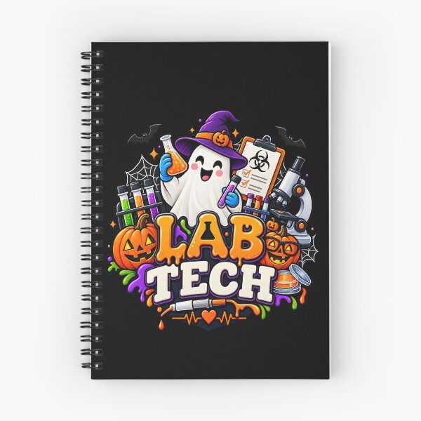 Item preview, Lab Tech Halloween Gift Cute Ghost Laboratory Style designed and sold by Corvoria.