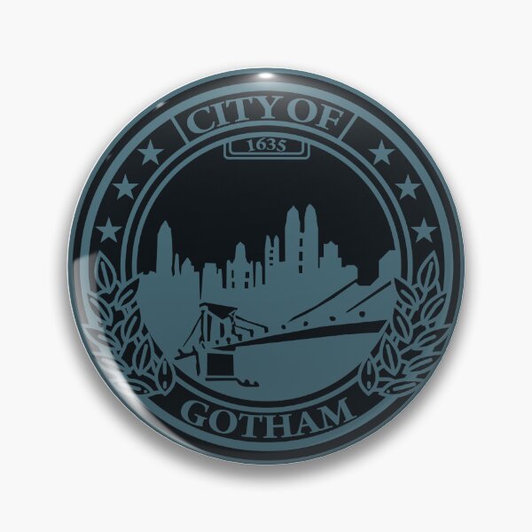 Item preview, City of Gotham Crest designed and sold by UKGothamStore.