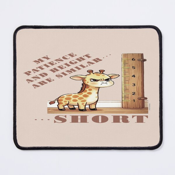 Item preview, Impatient and Short Giraffe designed and sold by kristalcurt.