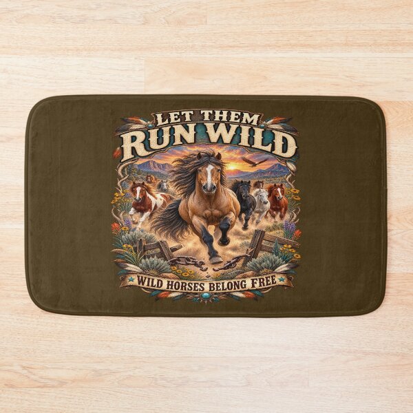 Item preview, Wild Horses Belong Free designed and sold by J-CCreations.