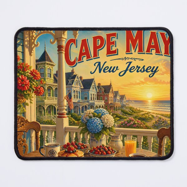 Item preview, Cape May New Jersey - Scenic Travel Destinations designed and sold by LSVart.