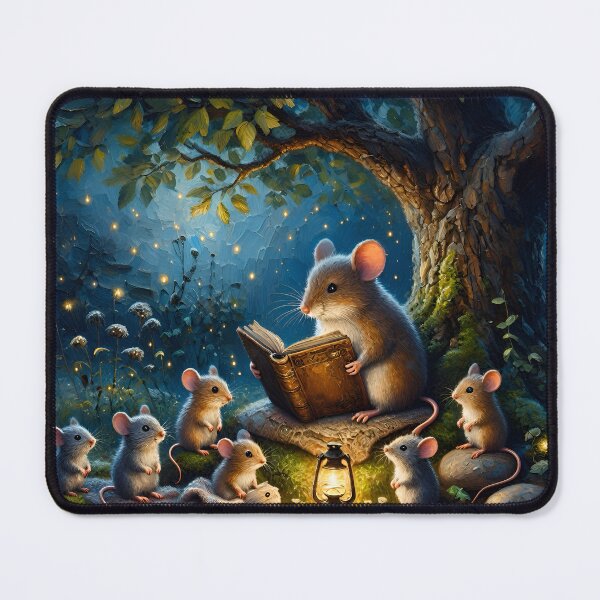 Item preview, Story Time for the Little Mice in the Woodlands designed and sold by TinCatOutPost.