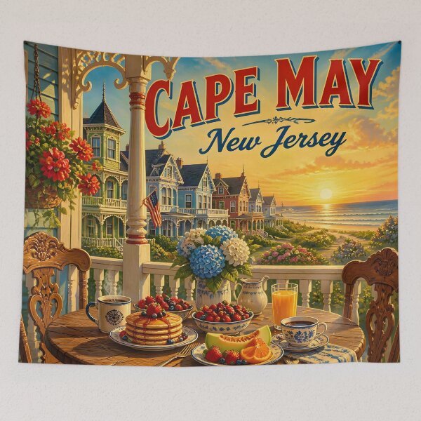 Item preview, Cape May New Jersey - Scenic Travel Destinations designed and sold by LSVart.