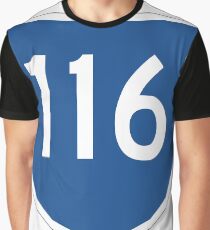 Australian State Route 116 | Australia Highway Shield Sign Graphic T-Shirt