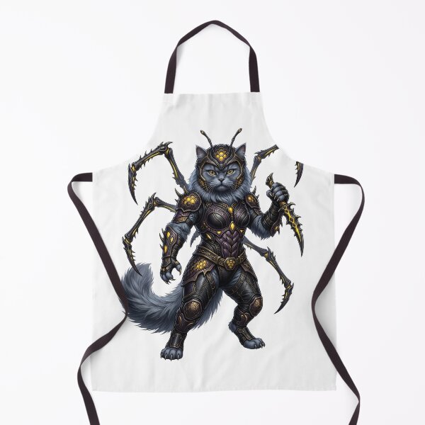 Item preview, Armored Cat Warrior – Futuristic Insectoid Cat designed and sold by TOOBIC.